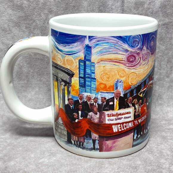 Walgreen Drugstore 3,0000th Commemorative Coffee Mug Chicago 2000 12oz - Picture 1 of 13